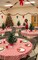 2' Christmas Tree with Red Cloth Base |Tabletop Tree | Indoor/Outdoor Use | Holiday & Christmas Décor | Tabletop Accent | Home & Office Decoration